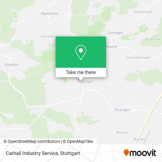 Carhail Industry Service map
