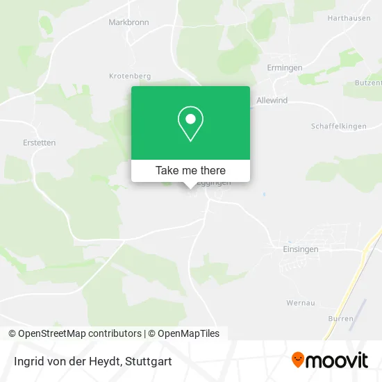Карта Ingrid von der Heydt