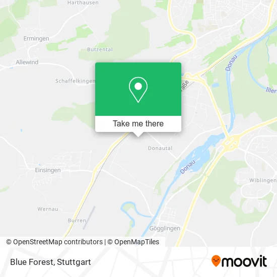 Карта Blue Forest