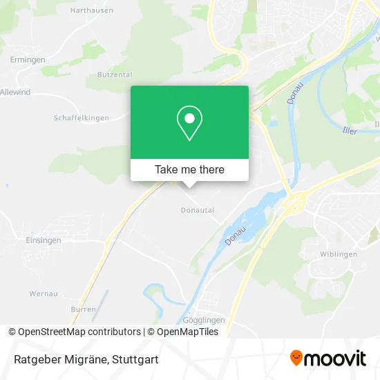 Карта Ratgeber Migräne