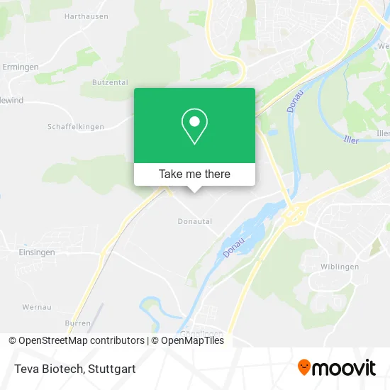 Карта Teva Biotech