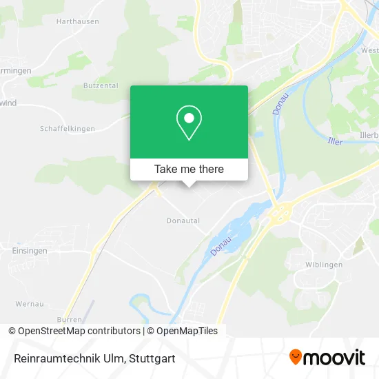 Карта Reinraumtechnik Ulm
