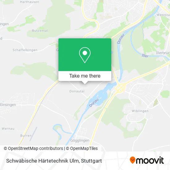 Карта Schwäbische Härtetechnik Ulm