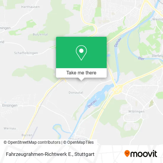 Карта Fahrzeugrahmen-Richtwerk E.