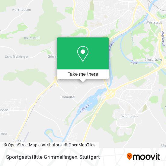 Sportgaststätte Grimmelfingen map