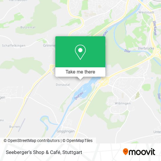 Seeberger's Shop & Café map