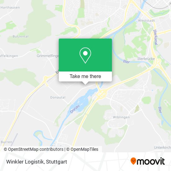 Карта Winkler Logistik