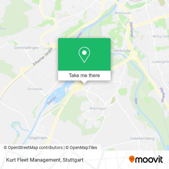 Карта Kurt Fleet Management