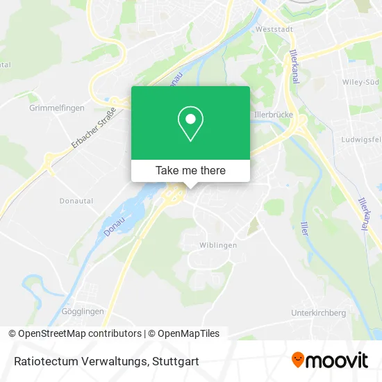 Карта Ratiotectum Verwaltungs