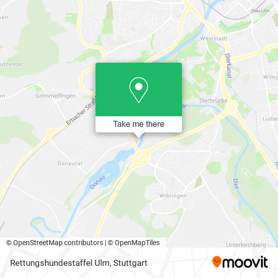 Карта Rettungshundestaffel Ulm