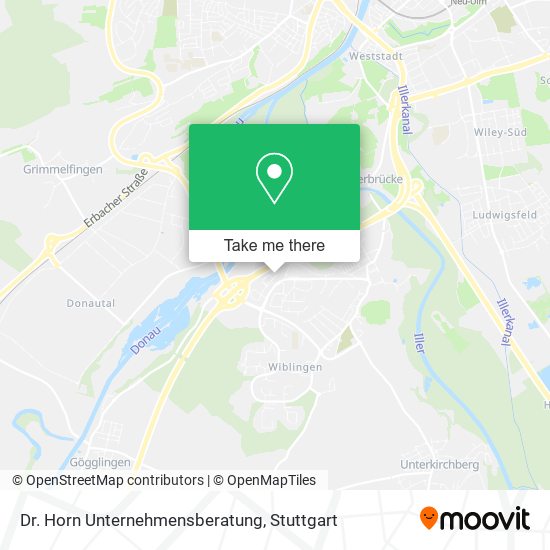 Dr. Horn Unternehmensberatung map