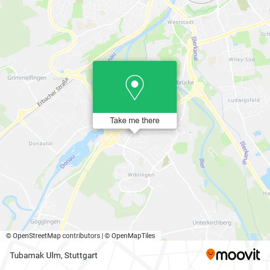 Карта Tubamak Ulm
