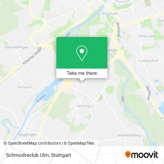 Schmodreclub Ulm map