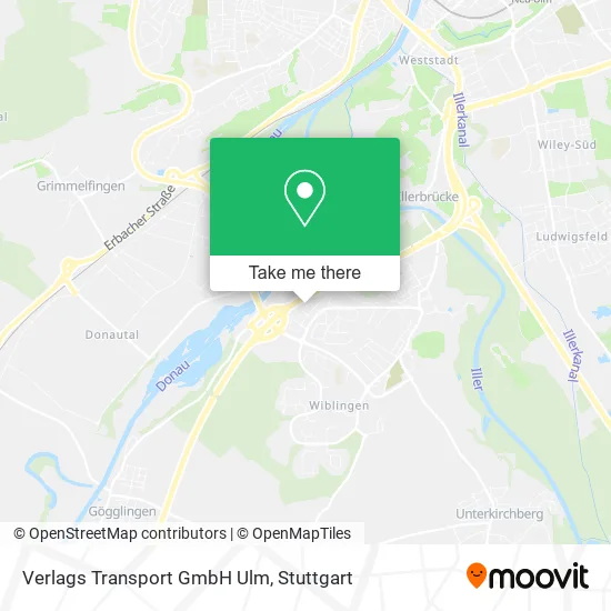 Карта Verlags Transport GmbH Ulm