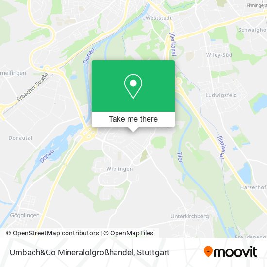 Umbach&Co Mineralölgroßhandel map