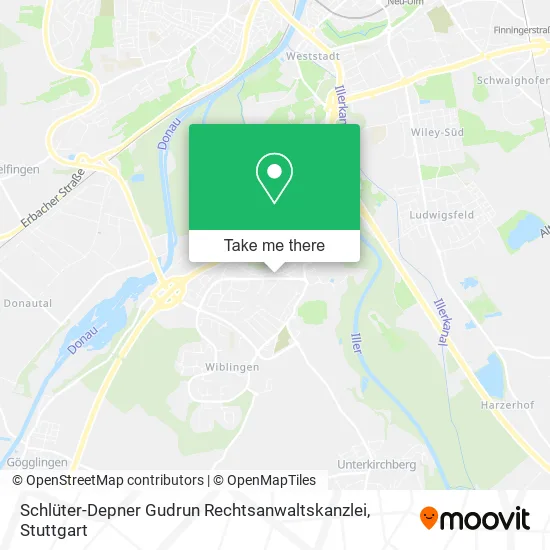 Карта Schlüter-Depner Gudrun Rechtsanwaltskanzlei