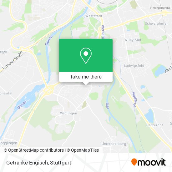 Карта Getränke Engisch