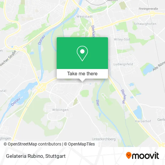 Карта Gelateria Rubino