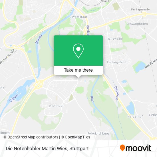 Карта Die Notenhobler Martin Wies