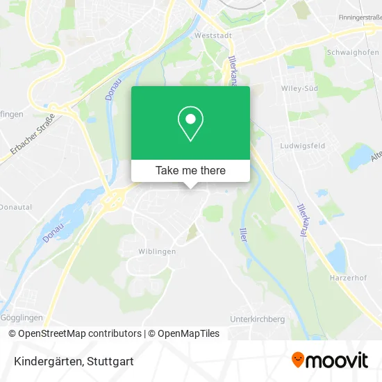 Карта Kindergärten