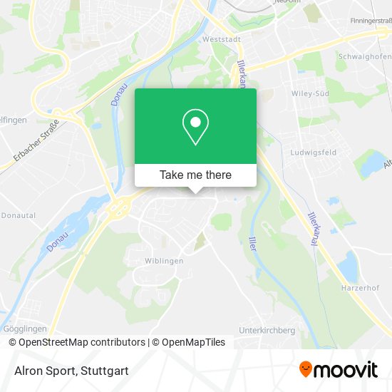 Alron Sport map