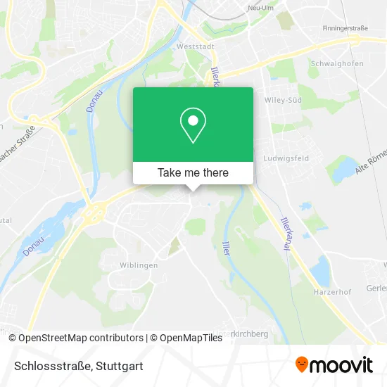 Карта Schlossstraße