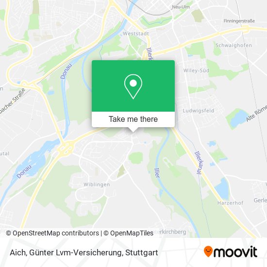 Aich, Günter Lvm-Versicherung map