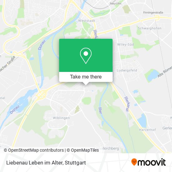 Liebenau Leben im Alter map