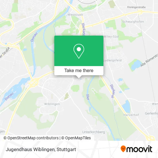 Карта Jugendhaus Wiblingen