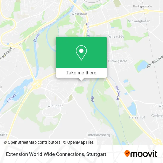 Карта Extension World Wide Connections
