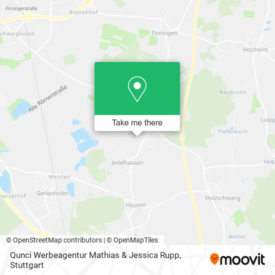 Карта Qunci Werbeagentur Mathias & Jessica Rupp