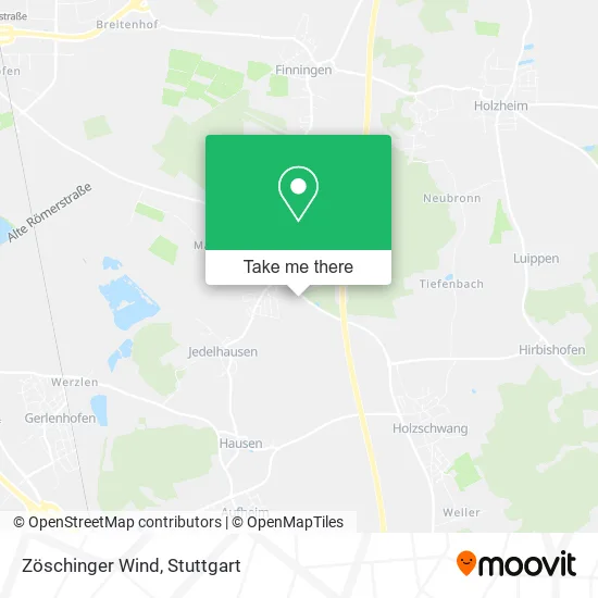 Карта Zöschinger Wind
