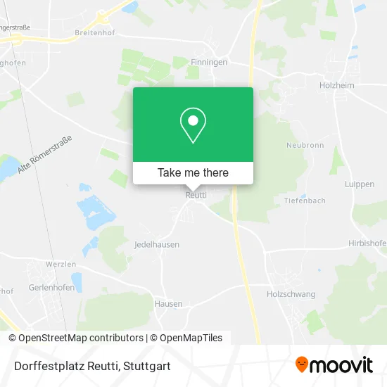 Карта Dorffestplatz Reutti