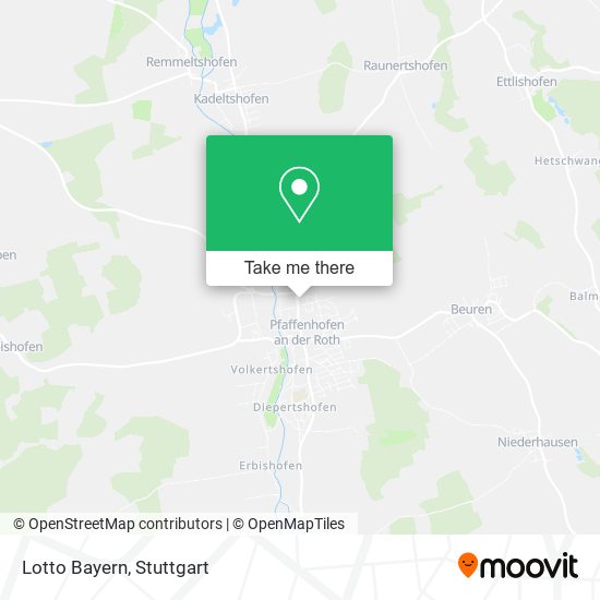 Карта Lotto Bayern