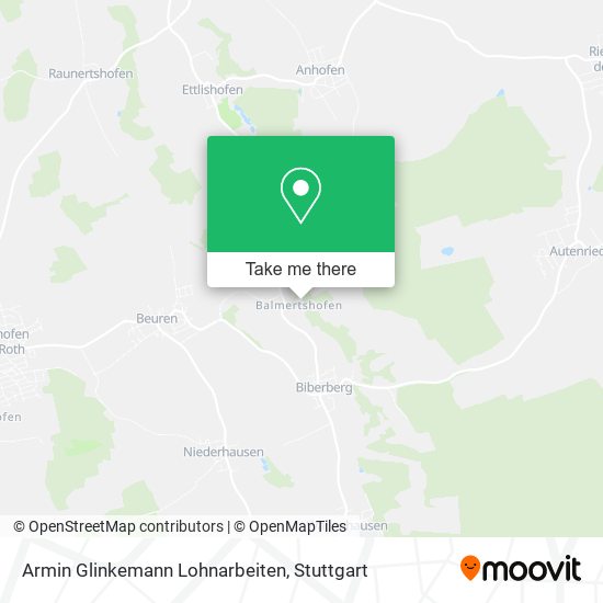 Armin Glinkemann Lohnarbeiten map