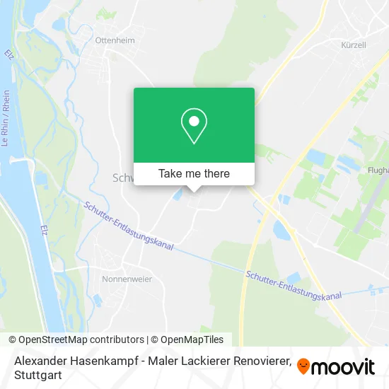 Карта Alexander Hasenkampf - Maler Lackierer Renovierer