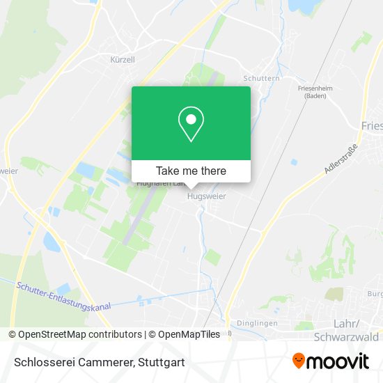 Schlosserei Cammerer map