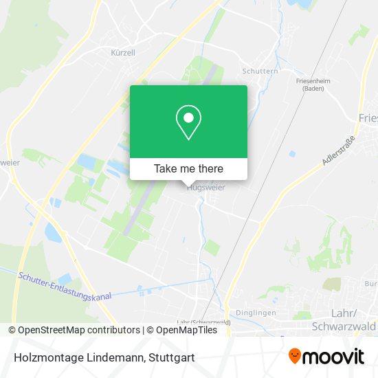 Holzmontage Lindemann map
