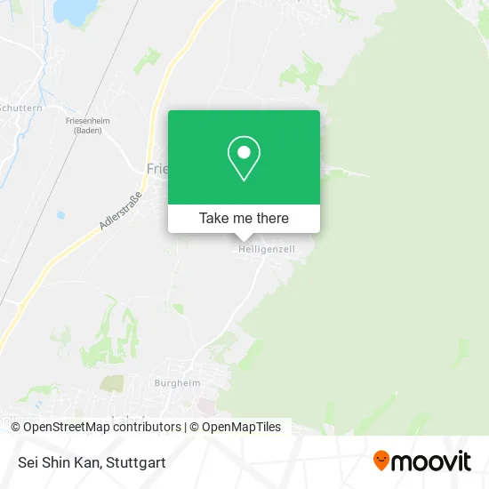 Карта Sei Shin Kan