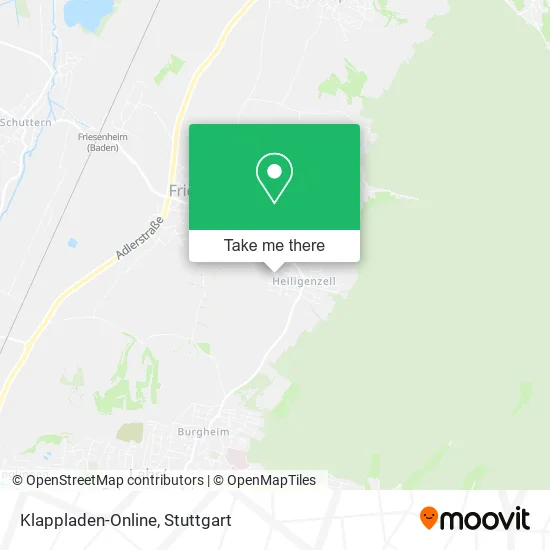 Карта Klappladen-Online