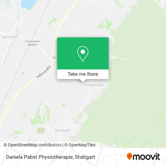 Карта Daniela Pabst Physiotherapie