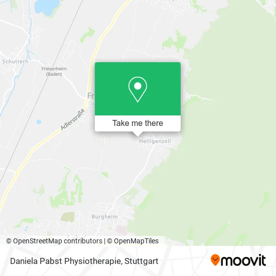 Карта Daniela Pabst Physiotherapie