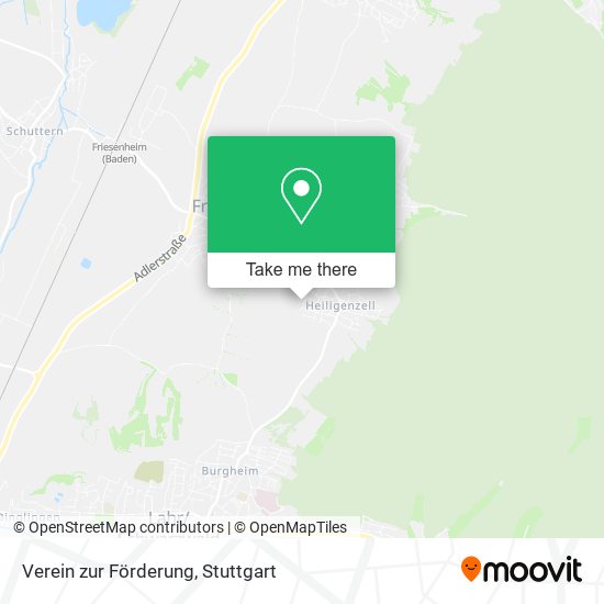 Verein zur Förderung map