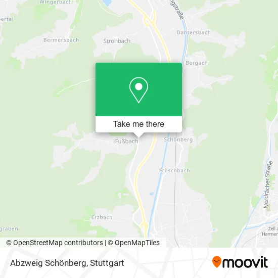 Карта Abzweig Schönberg