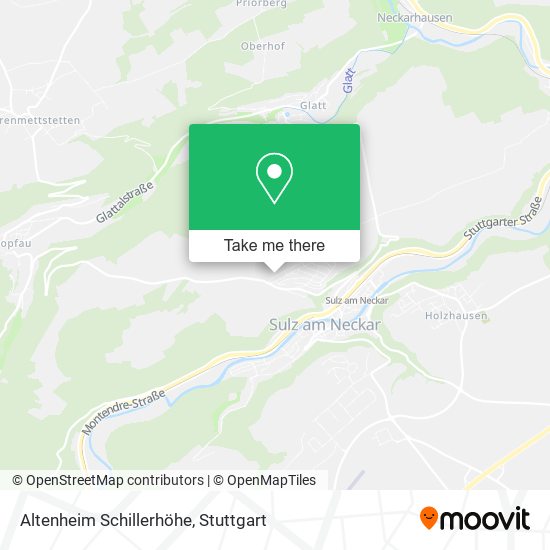 Altenheim Schillerhöhe map