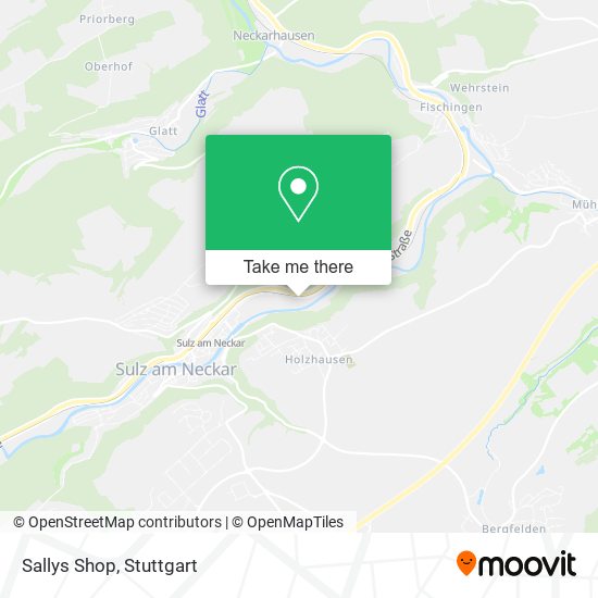 Sallys Shop map