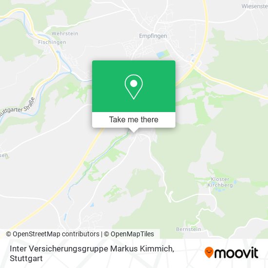 Inter Versicherungsgruppe Markus Kimmich map