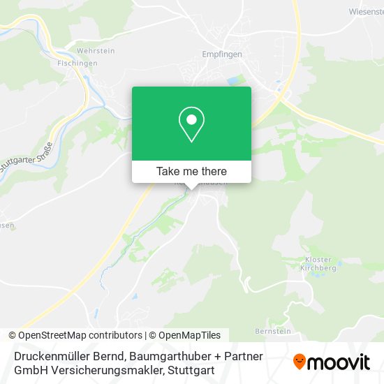 Druckenmüller Bernd, Baumgarthuber + Partner GmbH Versicherungsmakler map