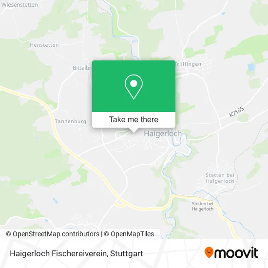 Haigerloch Fischereiverein map
