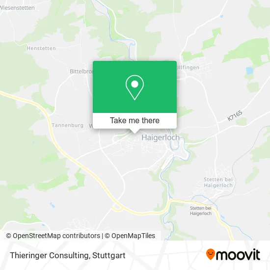 Карта Thieringer Consulting